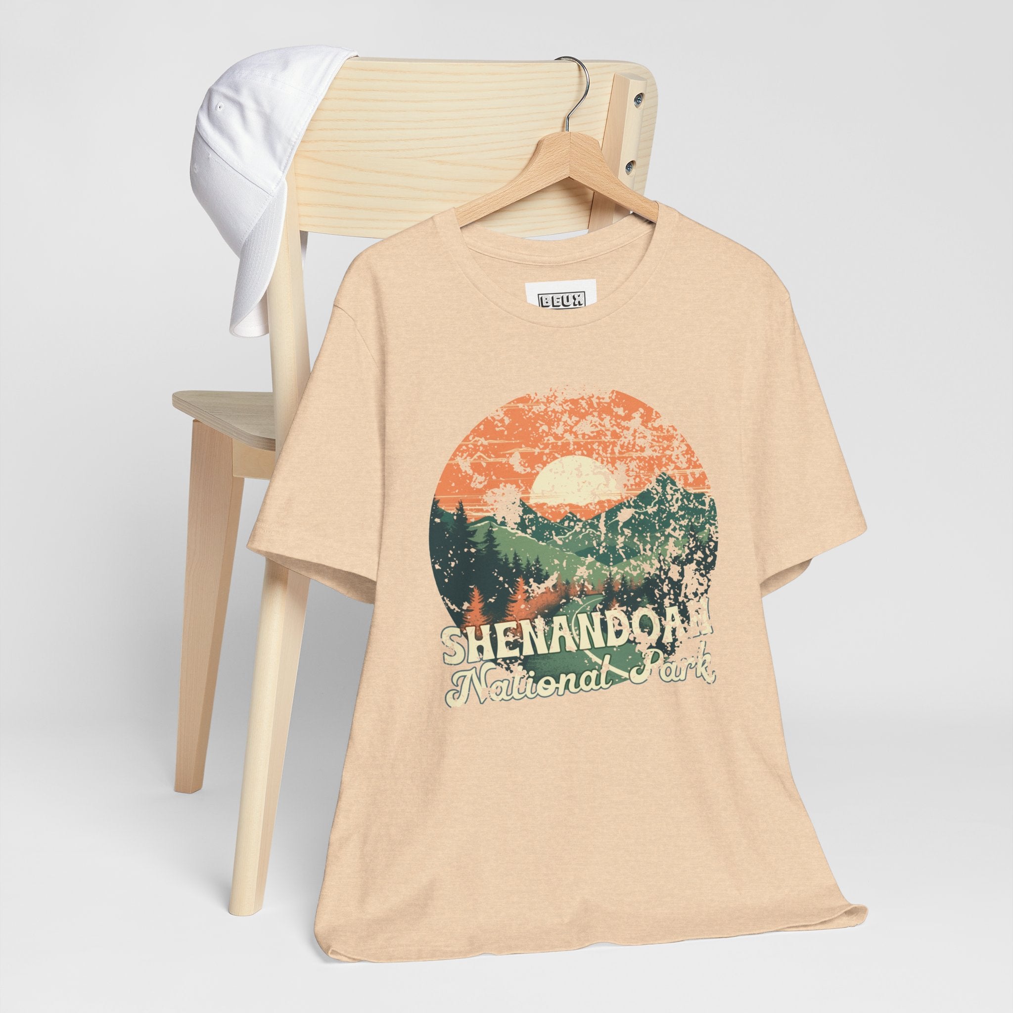 Shenandoah National Park Retro Tee | Vintage Blue Ridge Mountain Shirt