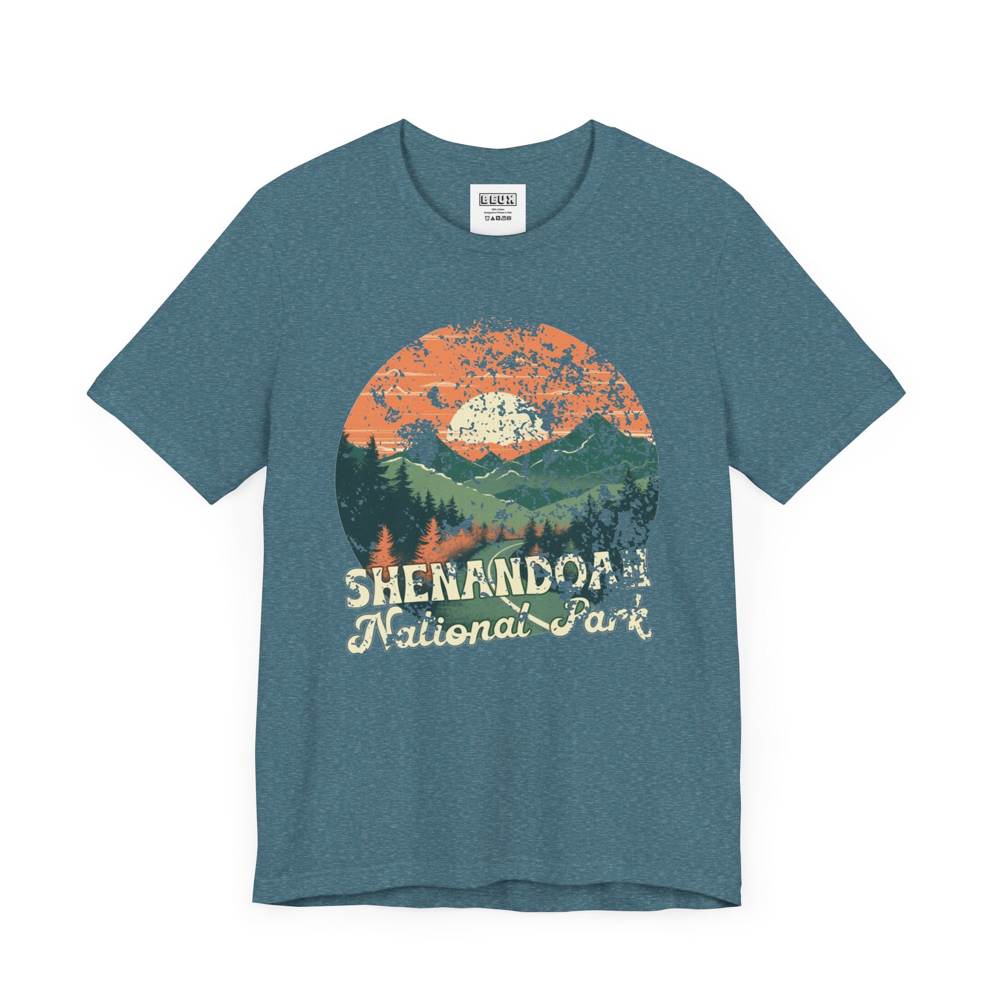 Shenandoah National Park Retro Tee | Vintage Blue Ridge Mountain Shirt