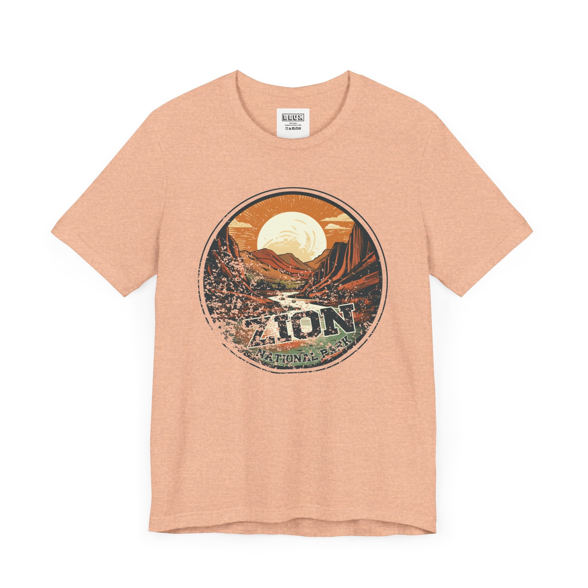 Zion National Park Retro Tee | Vintage Utah Adventure Shirt