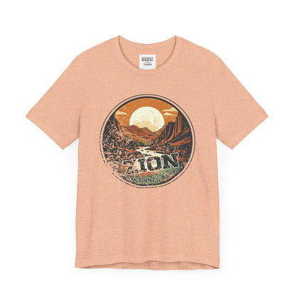 Zion National Park Retro Tee | Vintage Utah Adventure Shirt