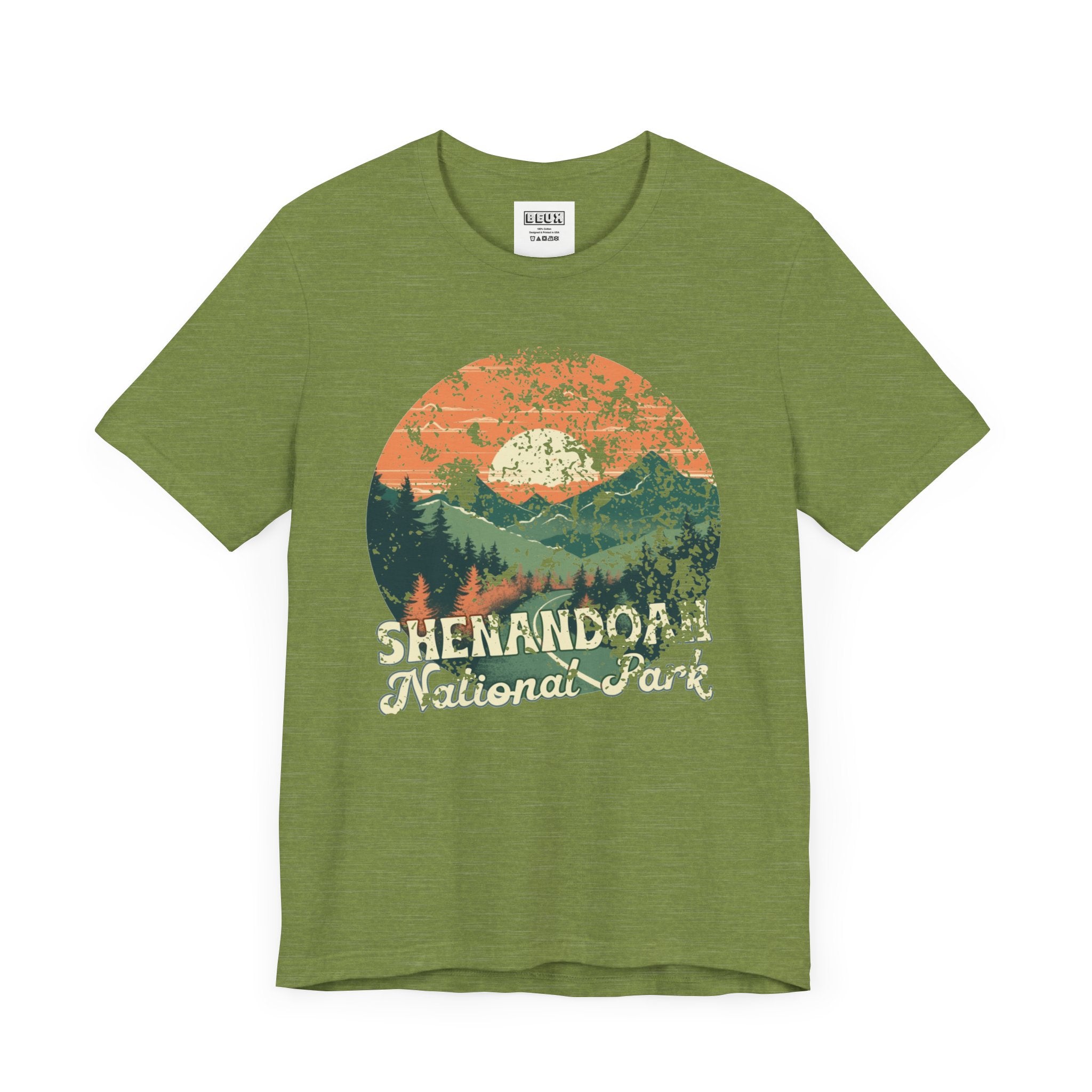 Shenandoah National Park Retro Tee | Vintage Blue Ridge Mountain Shirt