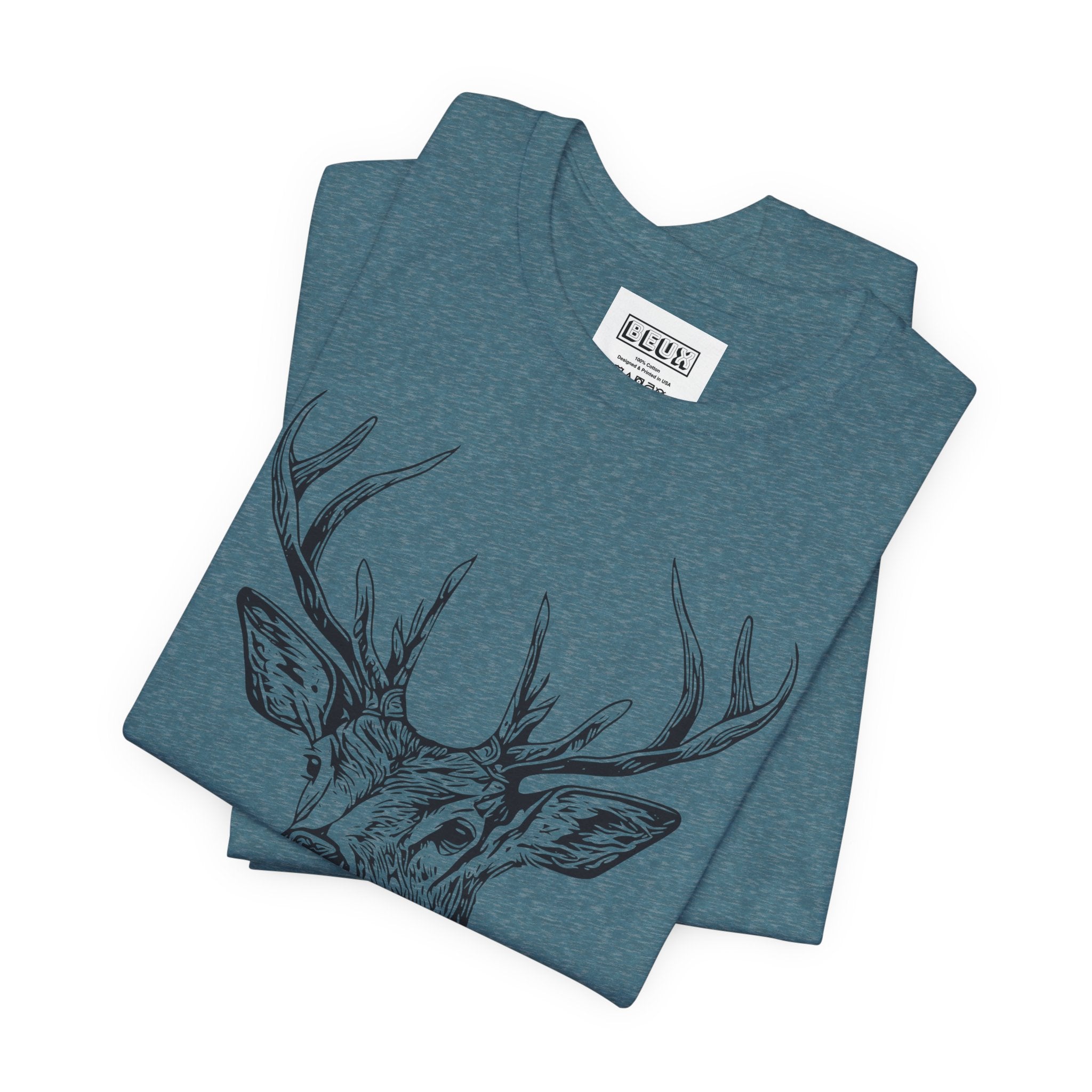 Yosemite Mule Deer Retro Tee | Vintage Wilderness Adventure Shirt