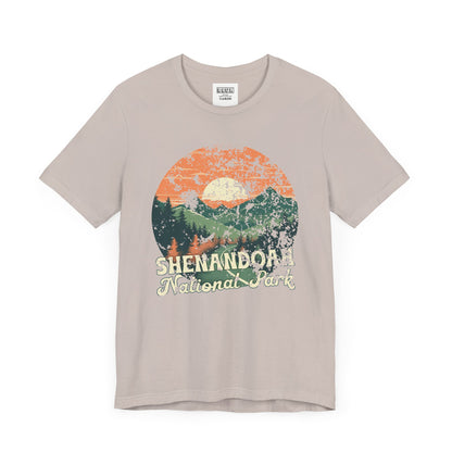 Shenandoah National Park Retro Tee | Vintage Blue Ridge Mountain Shirt