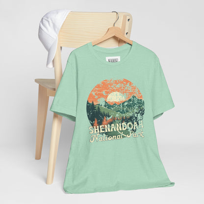 Shenandoah National Park Retro Tee | Vintage Blue Ridge Mountain Shirt