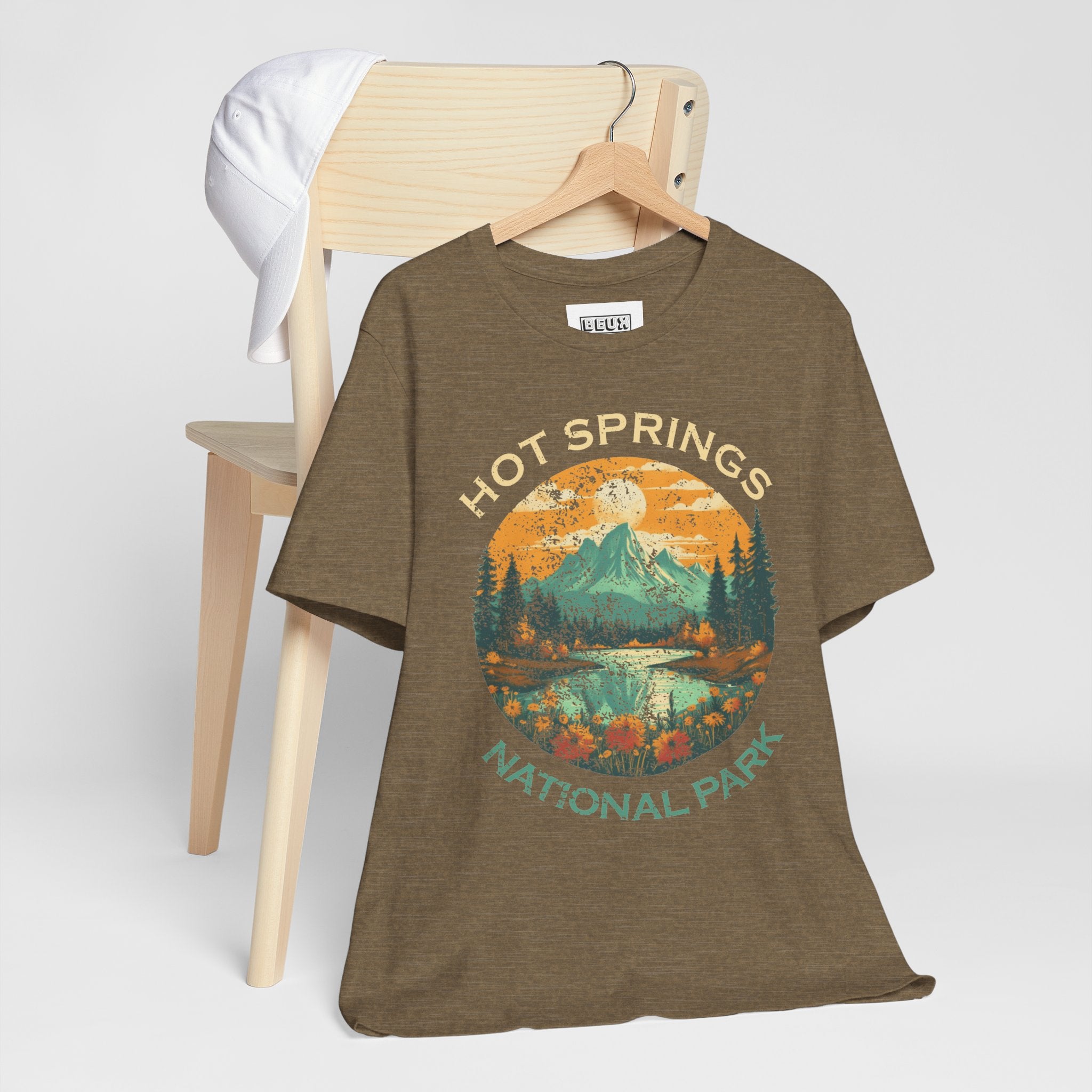 Hot Springs National Park Retro Tee | Vintage Arkansas Adventure Shirt