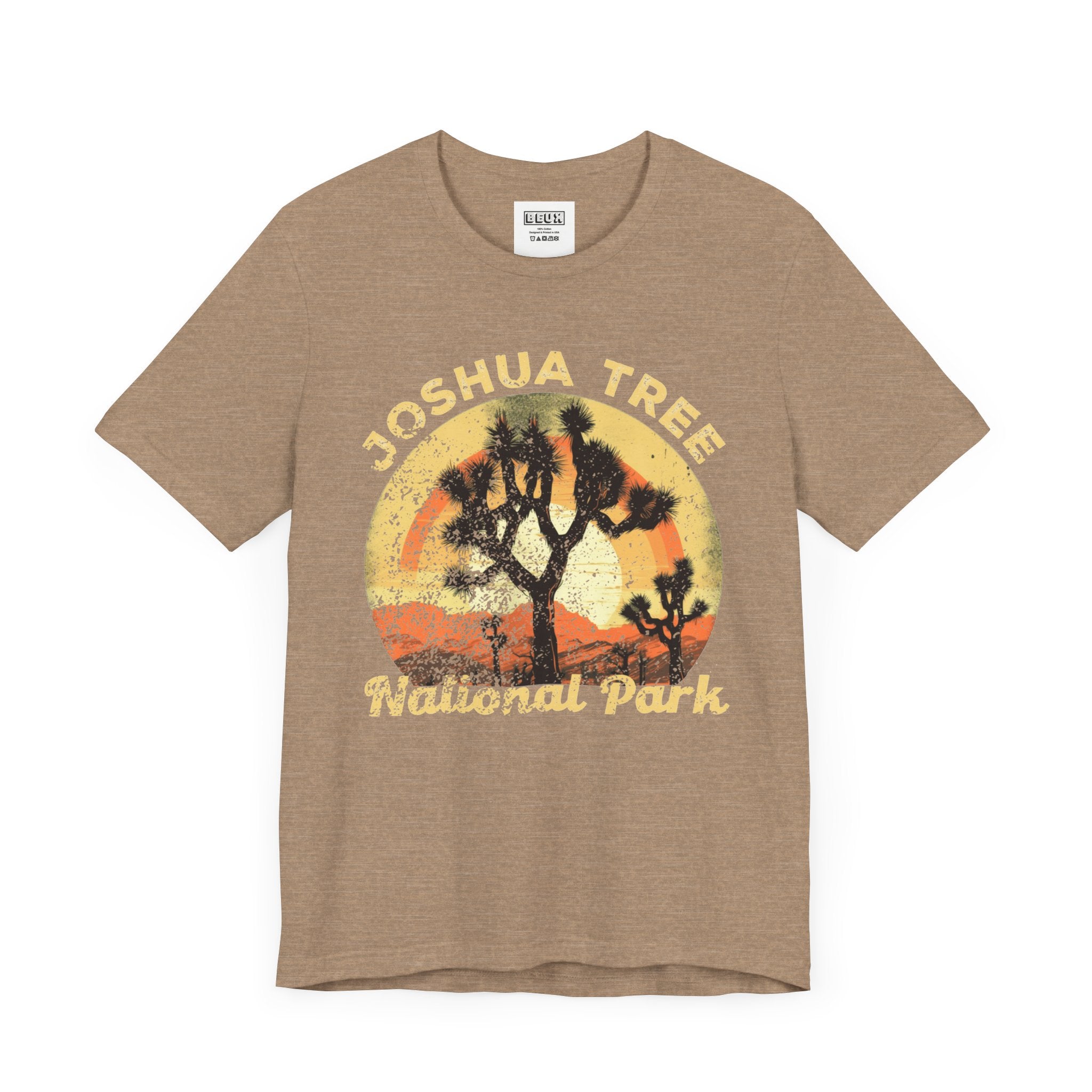 Joshua Tree National Park Retro Tee | Vintage California Desert Adventure Shirt